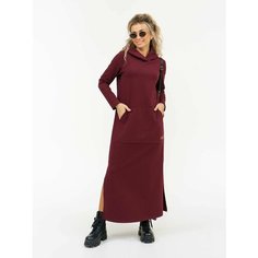 Платье LOVETEX.STORE Базовая коллекция, размер 44, бордо