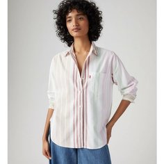 Рубашка Levis, размер XS, голубой/бежевый Levis®