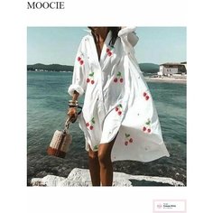 Рубашка MOOCIE Базовая коллекция, размер M, белый