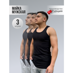 Майка JUAN RAUL, 3 шт., размер XXL, черный 3