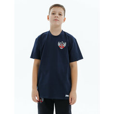 Футболка Федерация бокса России, размер 164, темно-синий