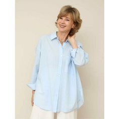 Рубашка Envy Lab, размер 4XL/5XL, голубой