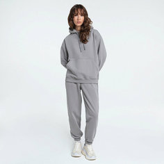 Брюки STREET BEAT Pant Basic Fleece, размер M, серый меланж
