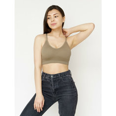 Топ LOOKTOP, размер 40-44, карамельный