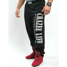 Брюки спортивные Crazee Life, размер XXL, черный