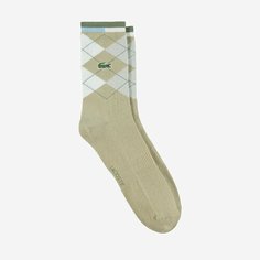 Носки LACOSTE, размер 2, светло-зеленый