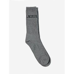 Носки LACOSTE, размер 6, серый