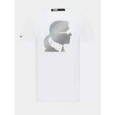 Футболка Karl Lagerfeld, размер XXL, белый