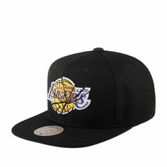 Бейсболка Mitchell & Ness для мужчин и женщин, размер 0, черный
