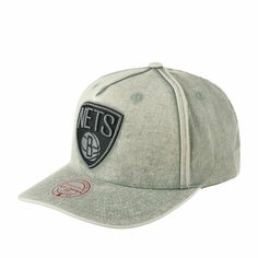 Бейсболка Mitchell & Ness для мужчин и женщин, размер 0, светло-серый