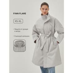Пальто FINN FLARE Тренч, размер XL(176-100-106), светло-серый