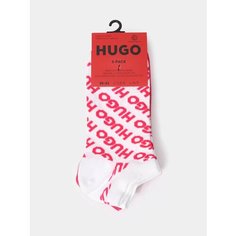 Носки HUGO, комплект, 3 пары, размер 39-42, мультиколор