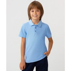 Футболка Button Blue, размер 158, голубой