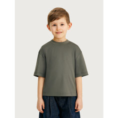 Футболка Junion Oversize, размер 116, темно-серый