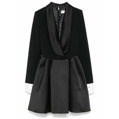 Платье Elisabetta Franchi, размер 42 IT, черный