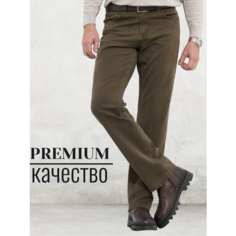Джинсы классические BOTON, размер 56, хаки