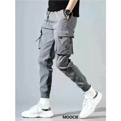 Брюки MOOCIE, размер 50, светло-серый