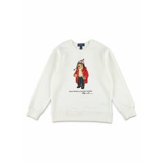 Свитшот Polo Ralph Lauren Polo Bear, размер 8 US, белый