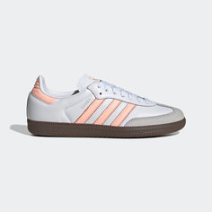 Кеды adidas Originals Samba OG, размер 5,5 UK, белый