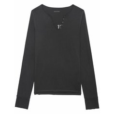 Футболка ZADIG & VOLTAIRE Fishnet, размер S, серый