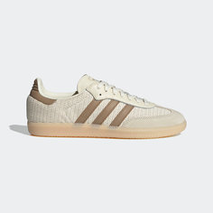 Кеды adidas Originals Samba OG, размер 9 UK, бежевый