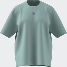 Футболка adidas ESS BOYFR TEE, размер XL INT, бирюзoвый