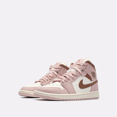 Кроссовки Jordan Air Jordan 1 Mid, размер 6 US 38.5 EUR 24 СМ, серый