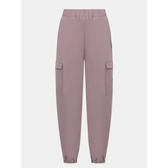 Брюки спортивные EA7 EMPORIO ARMANI, размер L, розовый
