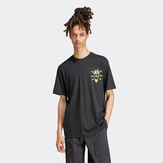 Футболка adidas Q12 TS Street, размер XXL INT, черный
