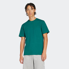 Футболка adidas Trefoil Series, размер XL INT, зеленый