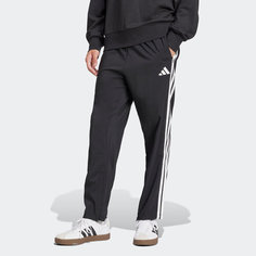 Брюки спортивные adidas Essentials 3-Stripes Stanford Open Hem, размер L INT, черный