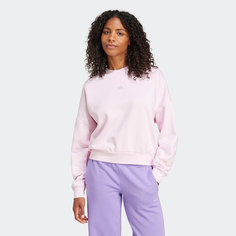 Свитшот adidas Essentials Small Logo Feelcozy, размер XS INT, , розовый
