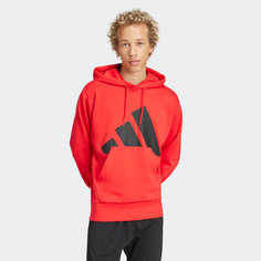 Худи adidas M BL FT HD, размер XL INT, , красный