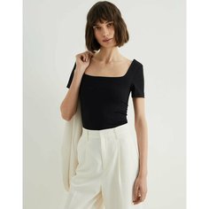 Боди бельевое Gloria Jeans GJ BLACK, размер L (48-50), черный