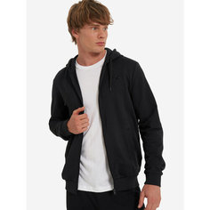 Толстовка Fila Mens Essentials hooded knitted jumper full zip, размер 44/46, , черный