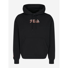 Худи Fila Mens Urban hooded knitted jumpers w/o zip, размер 52/54, , черный