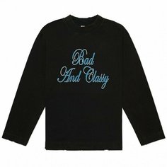 Футболка ZNY BAD AND CLASSY, размер L, черный