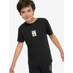 Футболка Kappa Sport Style Boys T-shirt, размер 122/128, черный