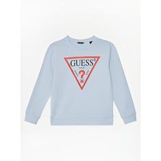 Свитшот GUESS LS Fleece_Core, размер 12, голубой
