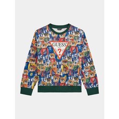 Свитшот GUESS LS Active Top, размер 8 лет, зеленый