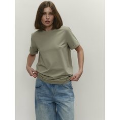 Футболка ANNEMORE, размер 40-42, светлый хаки