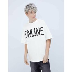 Футболка Gloria Jeans, размер 14+/170-176, белый