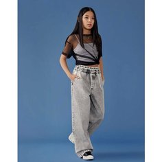 Джинсы Gloria Jeans, размер 14+/164-170, серый