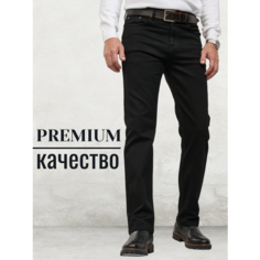 Джинсы классические BOTON, размер 56, черный