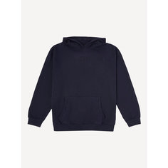 Толстовка GUESS Oversize Hooded LS Active Top, размер 14 лет, синий