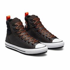 Кеды Converse, размер 38EUR 5,5US, черный, коричневый
