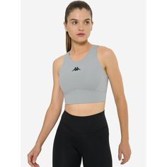 Майка Kappa Fitness Womens Sports bras, размер 46, графитовый