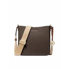 Сумка мессенджер MICHAEL KORS, коричневый