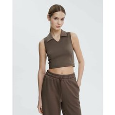 Топ Gloria Jeans, размер S (40-42), коричневый