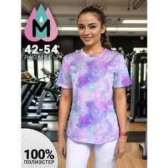 Футболка спортивная MARRENGO женская спортивная, размер 42, розовый